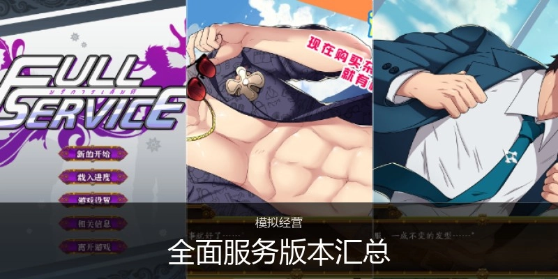 全面服务版本汇总