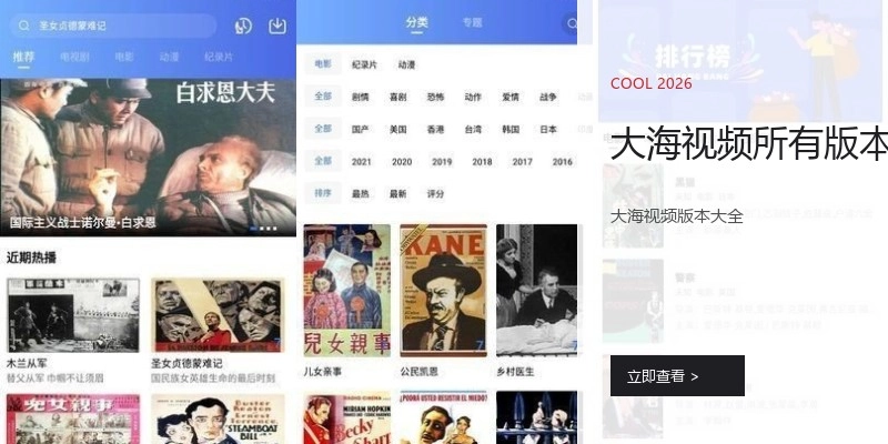 大海视频所有版本