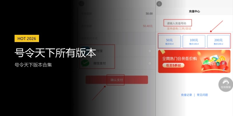 号令天下所有版本
