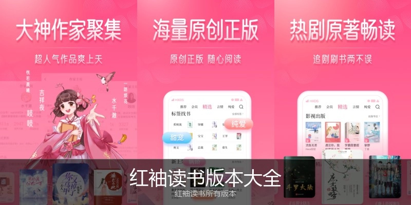 红袖读书版本大全