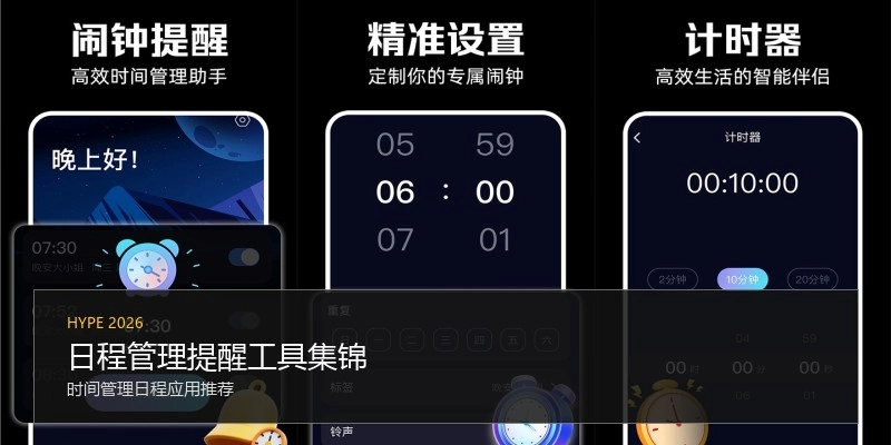日程管理提醒工具集锦