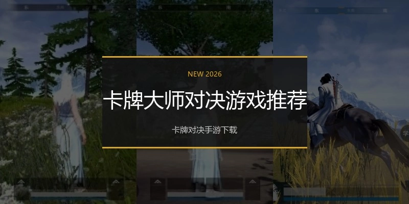 卡牌大师对决游戏推荐