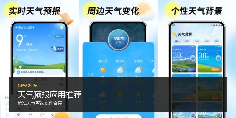 天气预报应用推荐