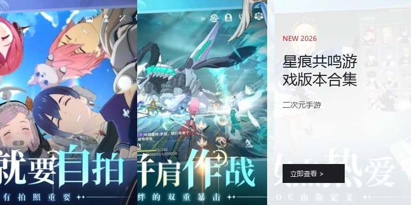 星痕共鸣游戏版本合集