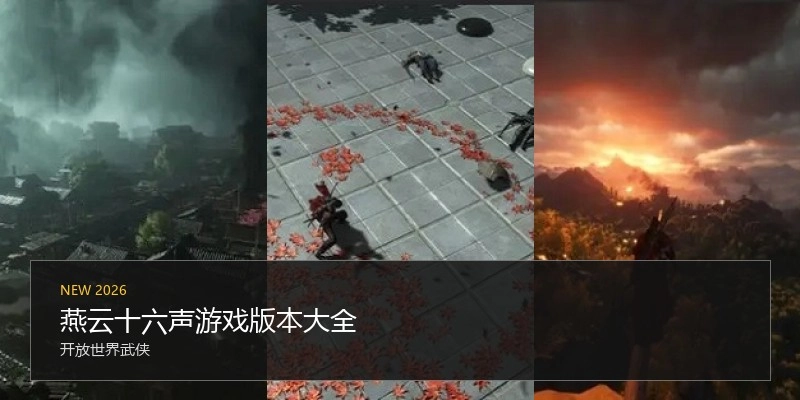 燕云十六声游戏版本大全