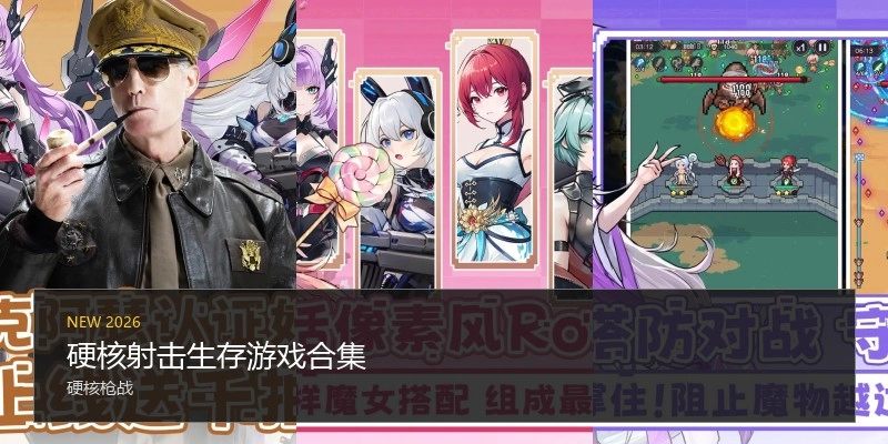 硬核射击生存游戏合集