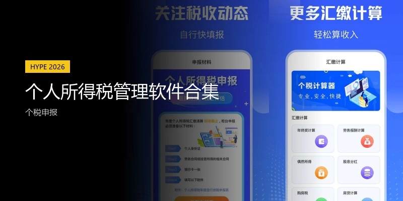 个人所得税管理软件合集