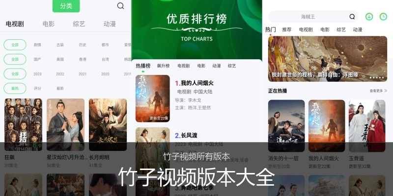 竹子视频版本大全