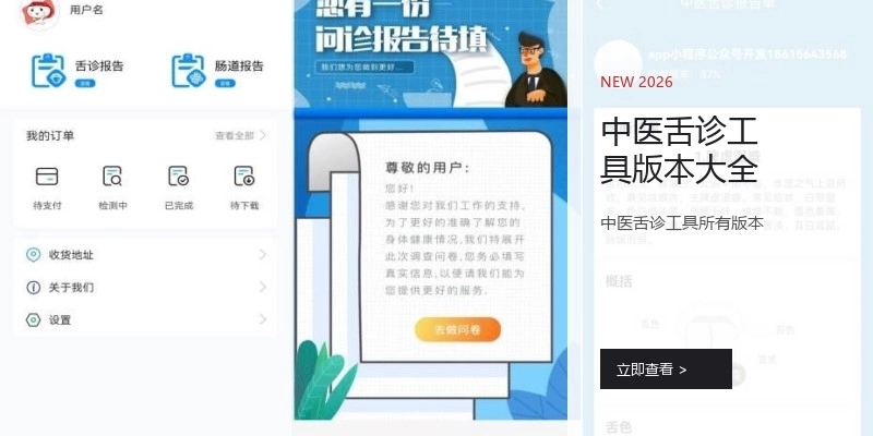 中医舌诊工具版本大全