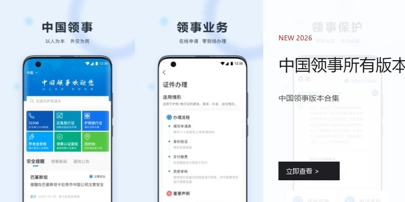 中国领事所有版本