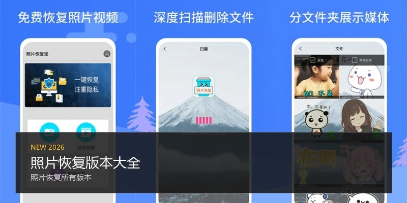 照片恢复版本大全