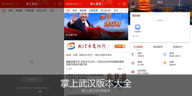 掌上武汉版本大全