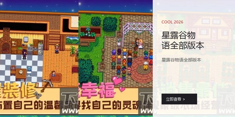星露谷物语全部版本