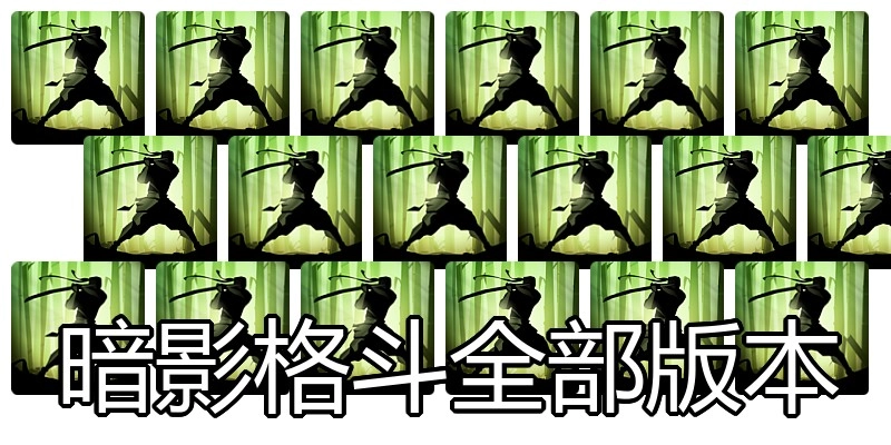 暗影格斗全部版本