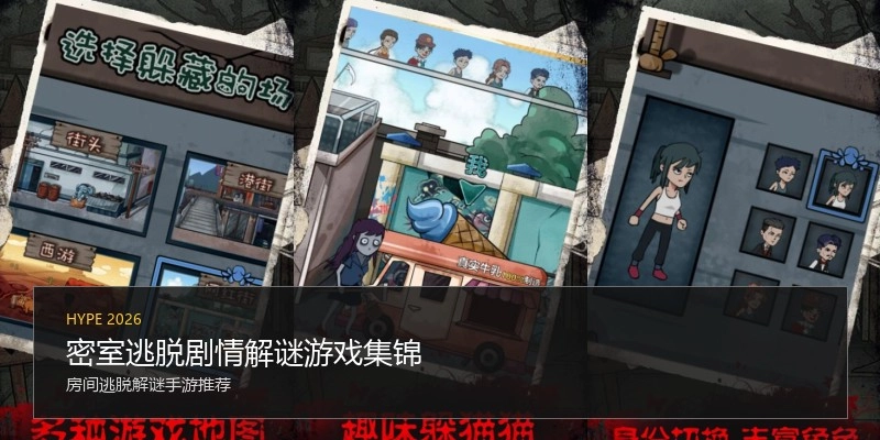 密室逃脱剧情解谜游戏集锦