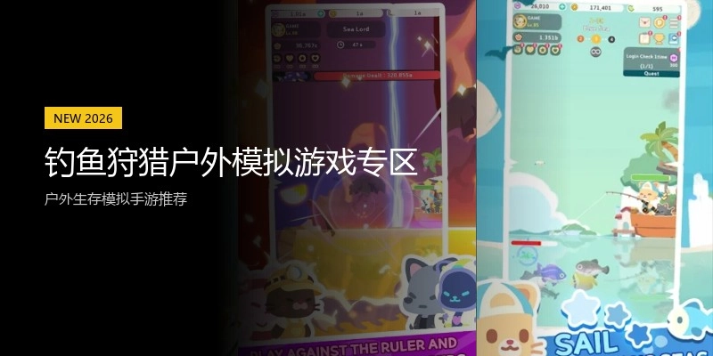 钓鱼狩猎户外模拟游戏专区