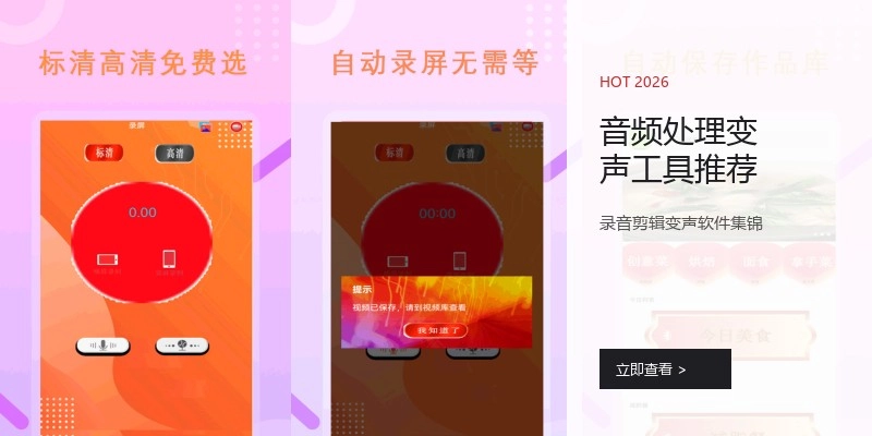 音频处理变声工具推荐