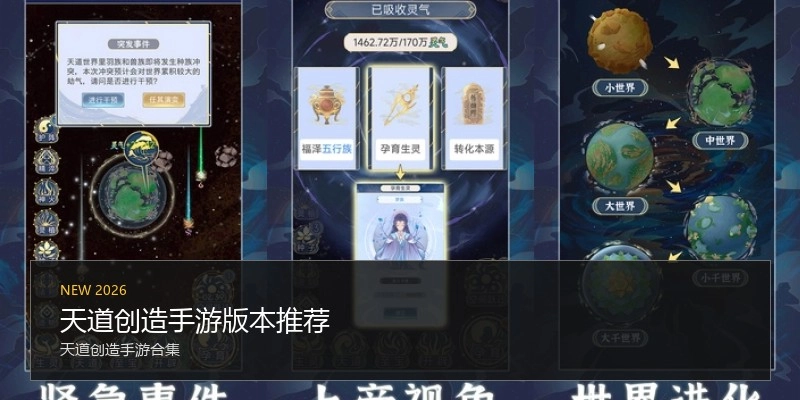 天道创造手游版本推荐
