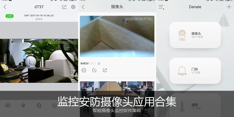 监控安防摄像头应用合集