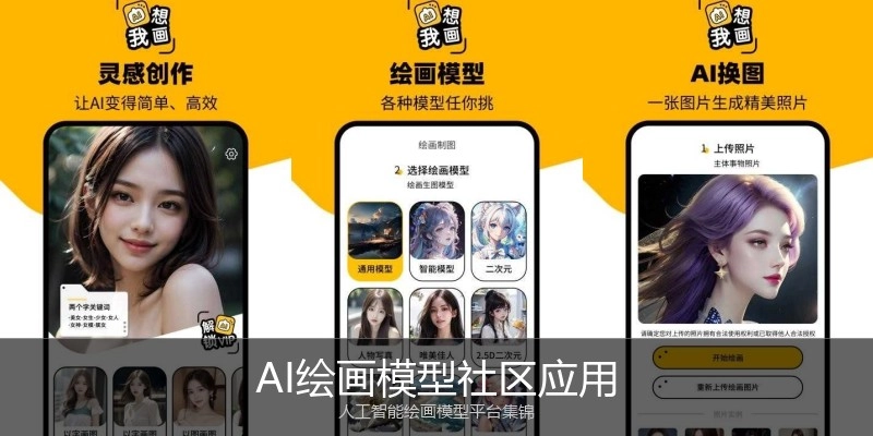 AI绘画模型社区应用