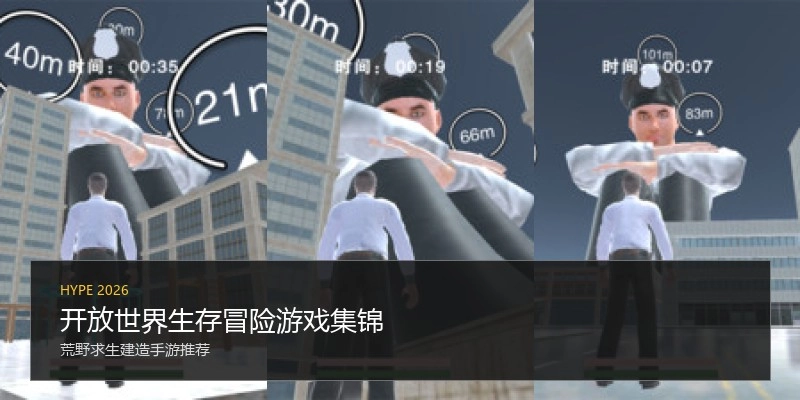 开放世界生存冒险游戏集锦