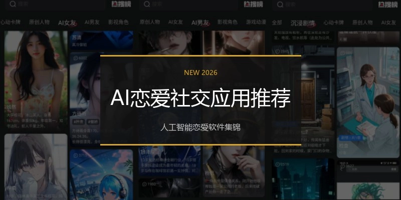 AI恋爱社交应用推荐