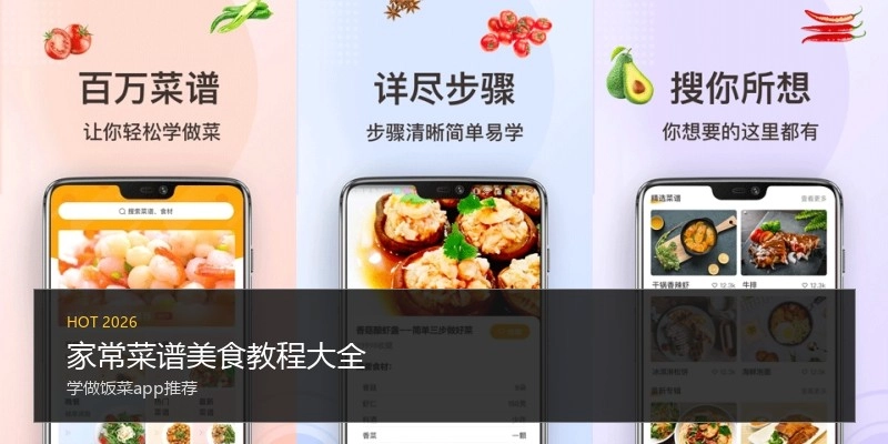 家常菜谱美食教程大全