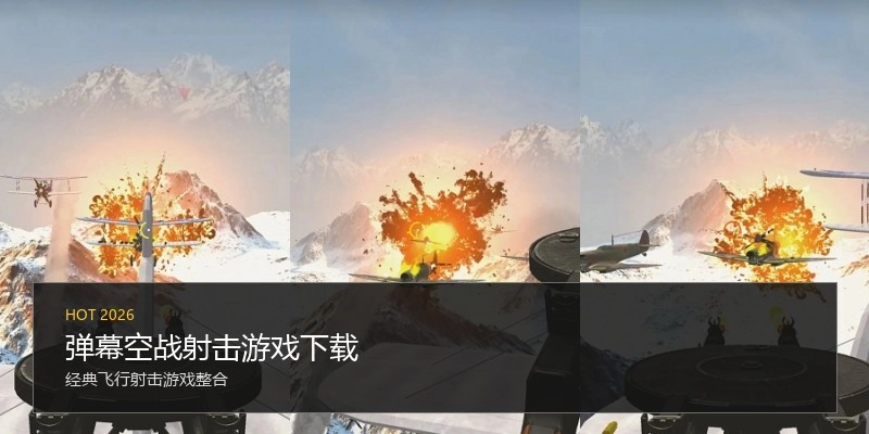 弹幕空战射击游戏下载