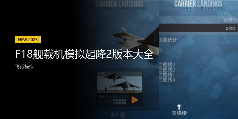 F18舰载机模拟起降2版本大全