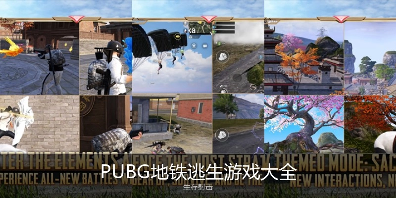 PUBG地铁逃生游戏大全