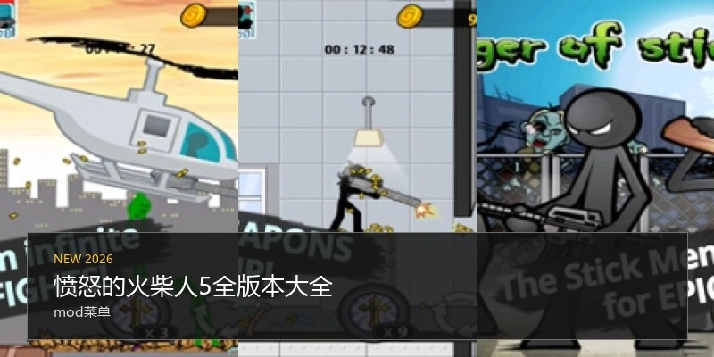 愤怒的火柴人5全版本大全