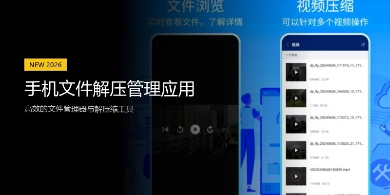 手机文件解压管理应用