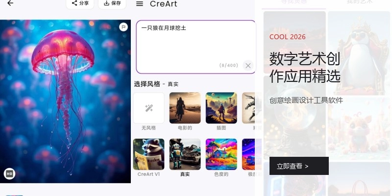 数字艺术创作应用精选