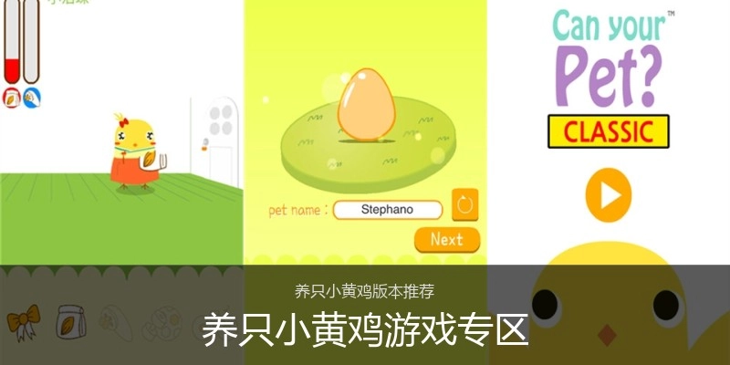 养只小黄鸡游戏专区
