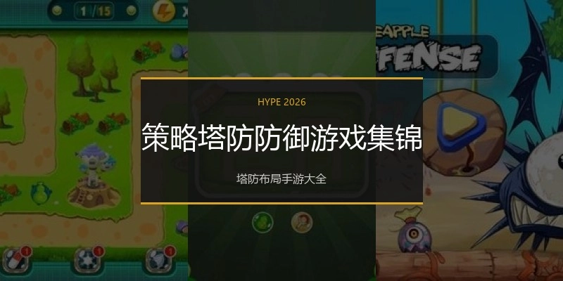 策略塔防防御游戏集锦