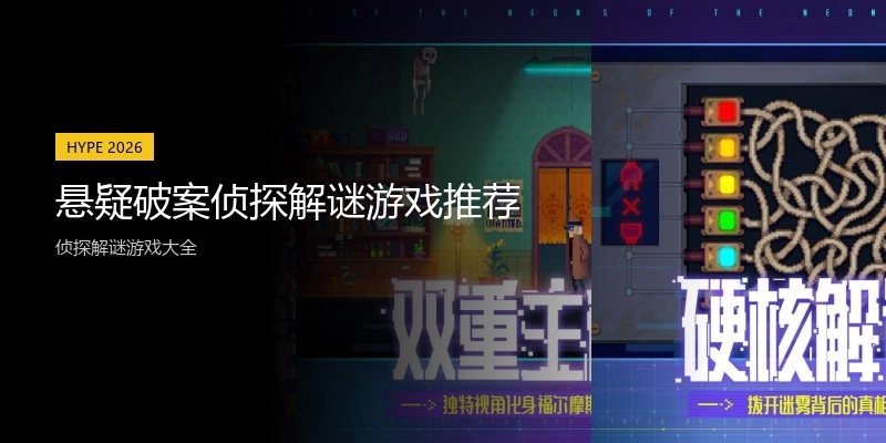 悬疑破案侦探解谜游戏推荐