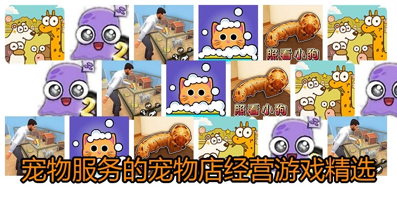 宠物服务的宠物店经营游戏精选