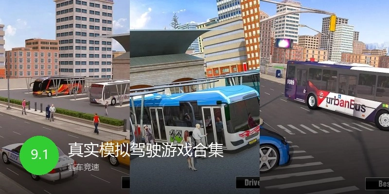 真实模拟驾驶游戏合集