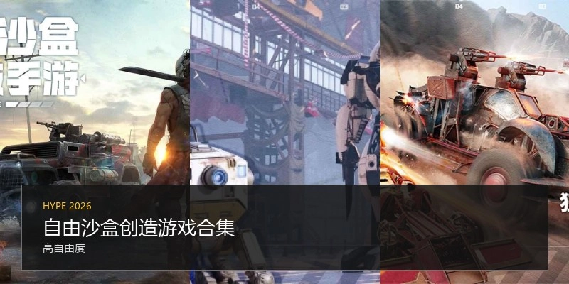 自由沙盒创造游戏合集