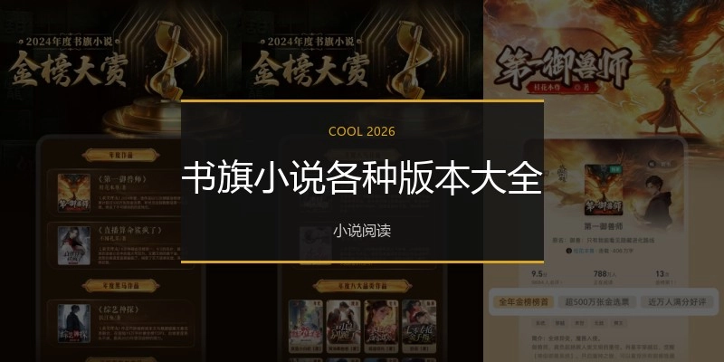 書旗小說各種版本大全