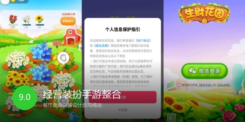 经营装扮手游整合