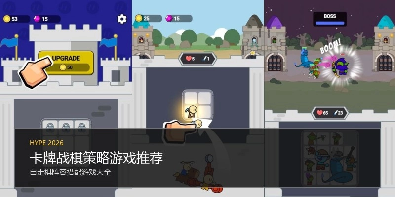 卡牌战棋策略游戏推荐