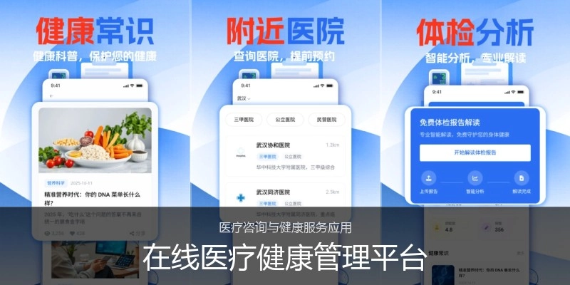 在线医疗健康管理平台