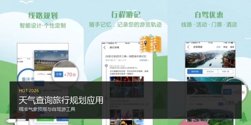 天气查询旅行规划应用