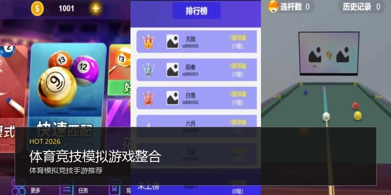 体育竞技模拟游戏整合