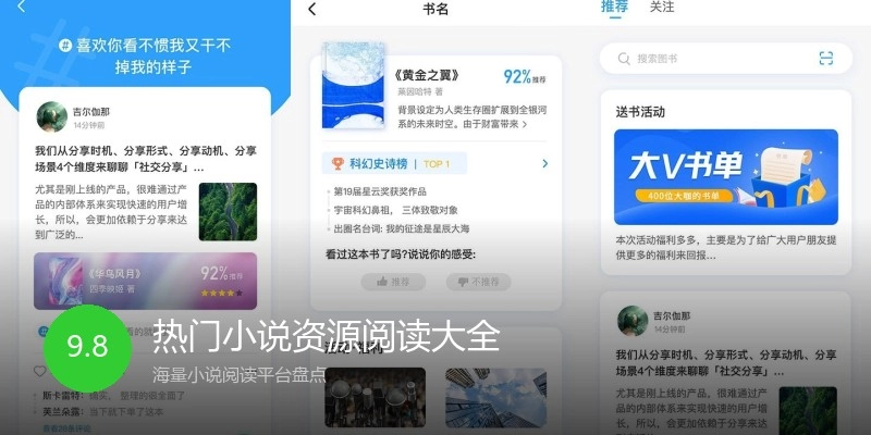 热门小说资源阅读大全