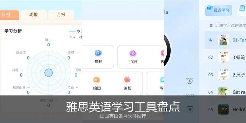 雅思英语学习工具盘点
