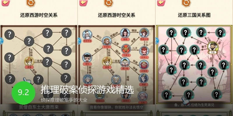推理破案侦探游戏精选