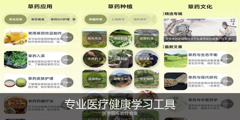 专业医疗健康学习工具