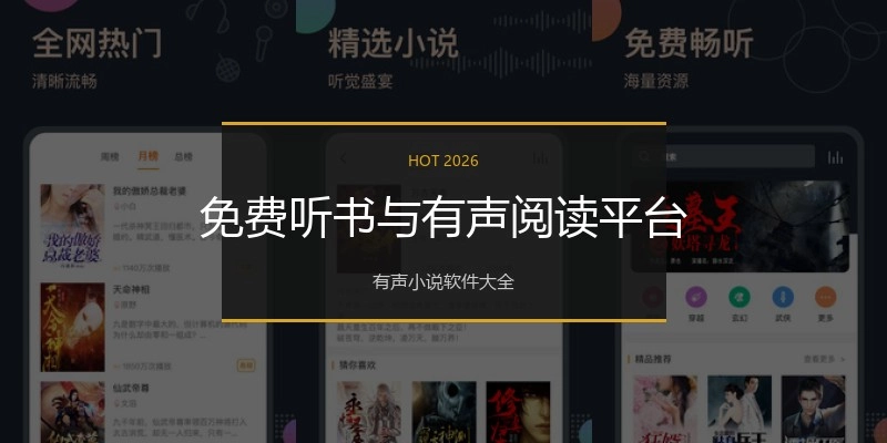 免费听书与有声阅读平台